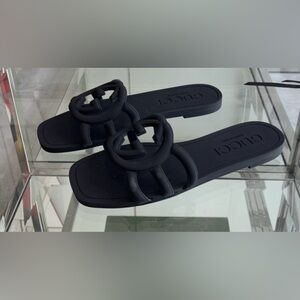 WOMEN'S INTERLOCKING G SLIDE SANDAL